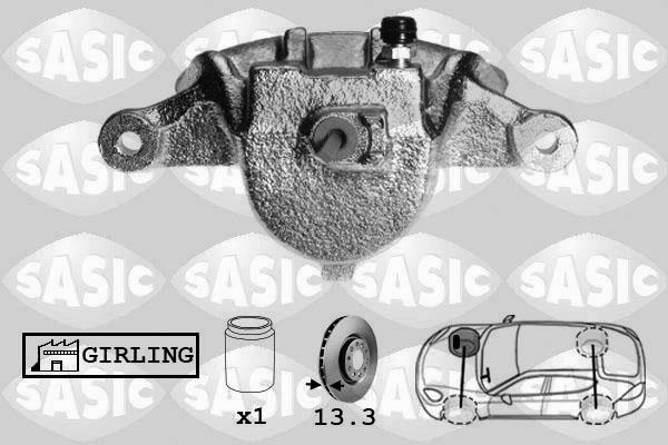 Sasic SCA6137 - Гальмівний супорт autozip.com.ua