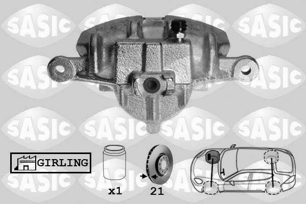 Sasic SCA6129 - Гальмівний супорт autozip.com.ua