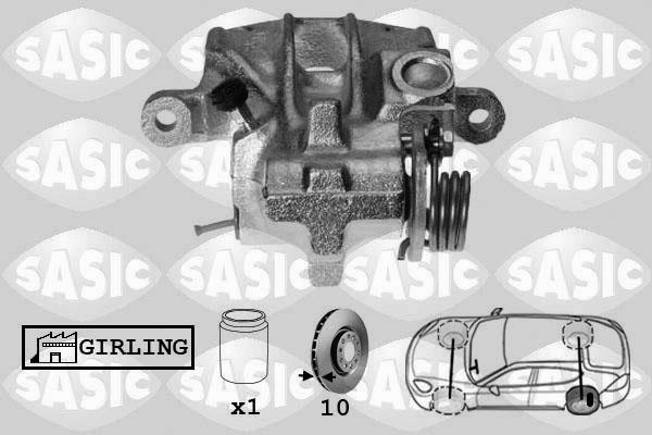 Sasic SCA6126 - Гальмівний супорт autozip.com.ua