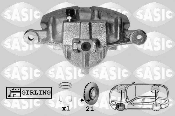 Sasic SCA6128 - Гальмівний супорт autozip.com.ua