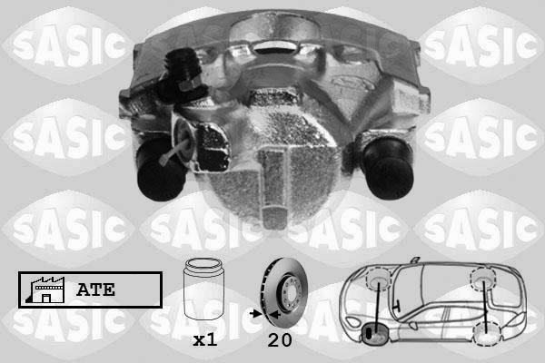 Sasic SCA6252 - Гальмівний супорт autozip.com.ua