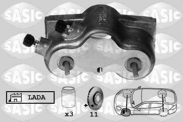 Sasic SCA6260 - Гальмівний супорт autozip.com.ua