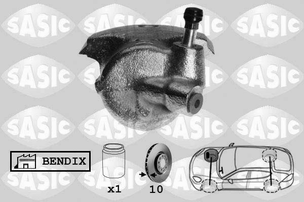 Sasic SCA6223 - Гальмівний супорт autozip.com.ua