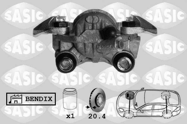 Sasic SCA0045 - Гальмівний супорт autozip.com.ua