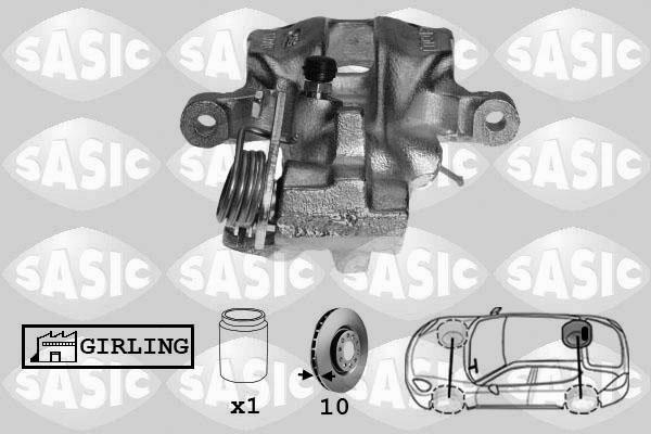 Sasic SCA0043 - Гальмівний супорт autozip.com.ua