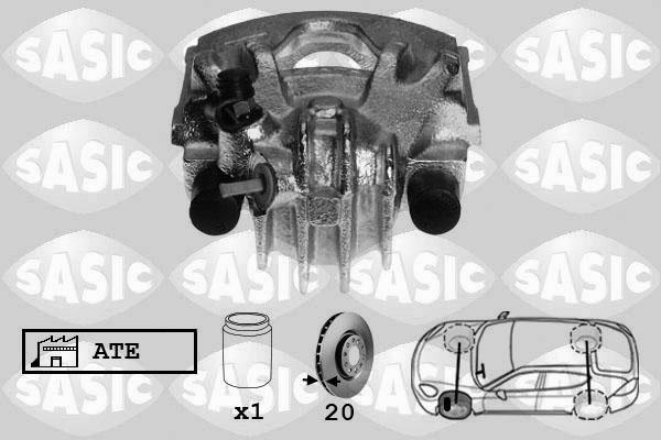 Sasic SCA0050 - Гальмівний супорт autozip.com.ua