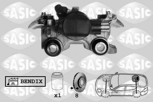 Sasic SCA0061 - Гальмівний супорт autozip.com.ua