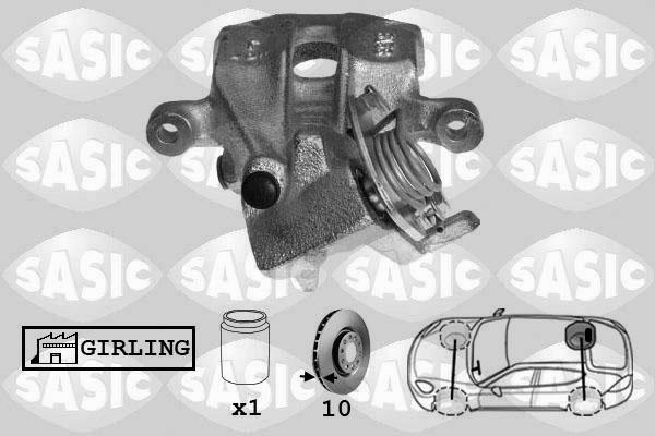 Sasic SCA0009 - Гальмівний супорт autozip.com.ua