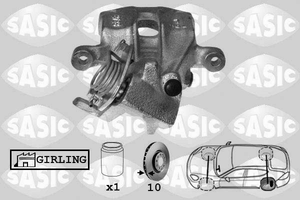 Sasic SCA0008 - Гальмівний супорт autozip.com.ua