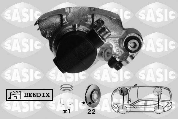 Sasic SCA0003 - Гальмівний супорт autozip.com.ua