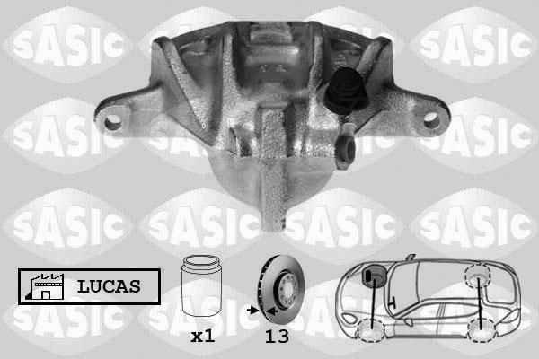 Sasic SCA0087 - Гальмівний супорт autozip.com.ua