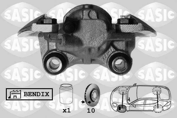 Sasic SCA0022 - Гальмівний супорт autozip.com.ua