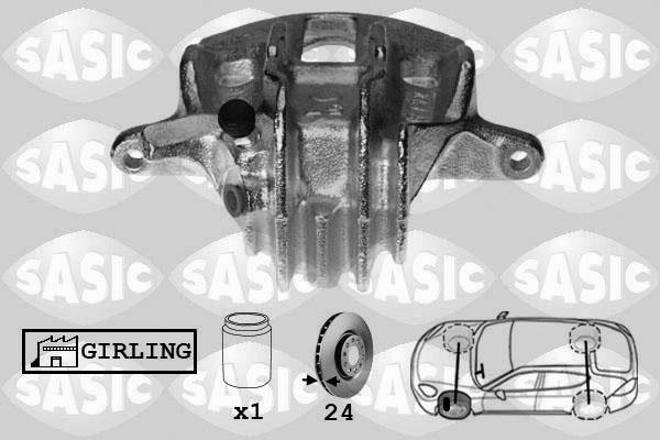 Sasic SCA0074 - Гальмівний супорт autozip.com.ua