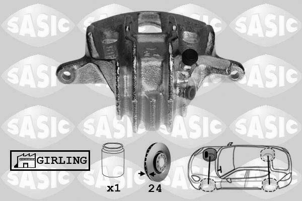 Sasic SCA0075 - Гальмівний супорт autozip.com.ua