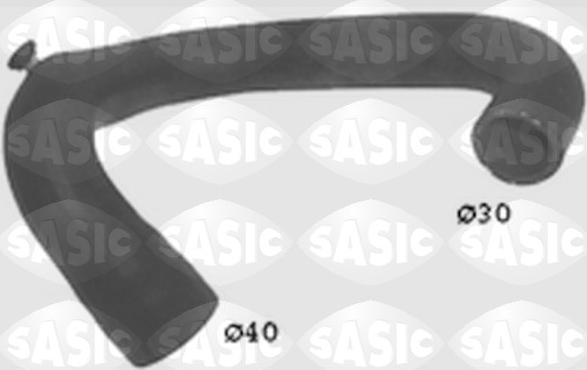 Sasic SWH4324 - Шланг радіатора autozip.com.ua