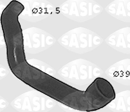 Sasic SWH4323 - Шланг радіатора autozip.com.ua