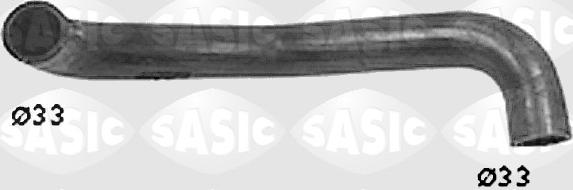Sasic SWH6696 - Шланг радіатора autozip.com.ua