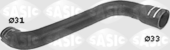 Sasic SWH6642 - Шланг радіатора autozip.com.ua