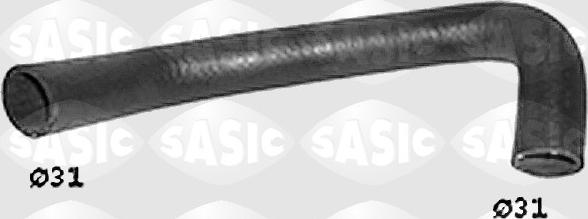 Sasic SWH6652 - Шланг радіатора autozip.com.ua