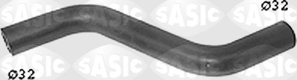 Sasic SWH6844 - Шланг радіатора autozip.com.ua