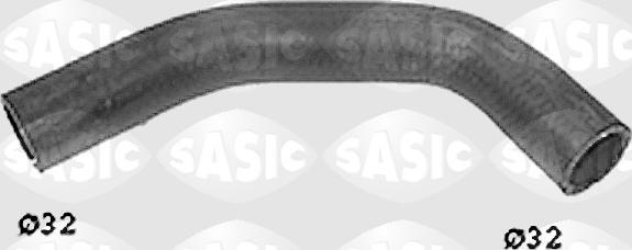 Sasic SWH6838 - Шланг радіатора autozip.com.ua