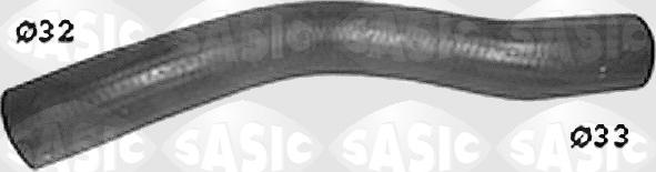 Sasic SWH6766 - Шланг радіатора autozip.com.ua