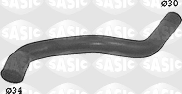 Sasic SWH0416 - Шланг радіатора autozip.com.ua