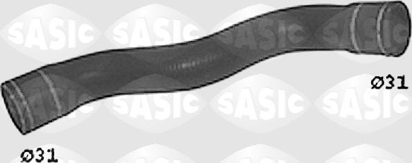 Sasic SWH0435 - Шланг радіатора autozip.com.ua