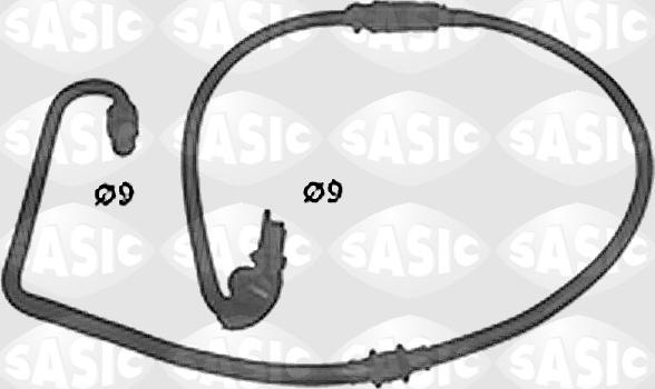 Sasic SWH0518 - Шланг радіатора autozip.com.ua
