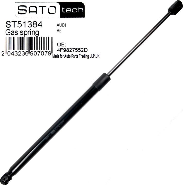 SATO tech ST51384 - Газова пружина, кришка багажник autozip.com.ua