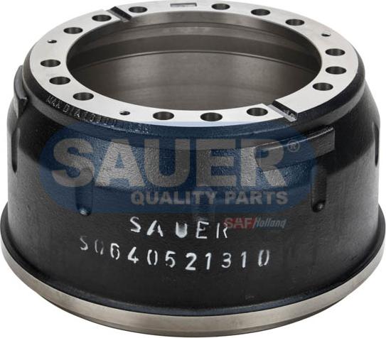 SAUER S0640521310 - Гальмівний барабан autozip.com.ua