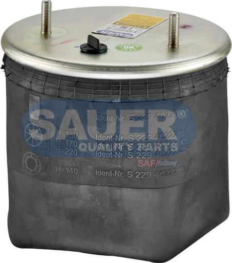 SAUER S2294022100 - Кожух пневматичної ресори autozip.com.ua