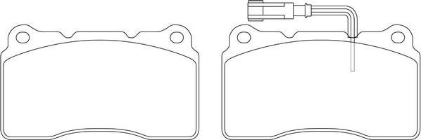 SB BP41150W - Гальмівні колодки, дискові гальма autozip.com.ua