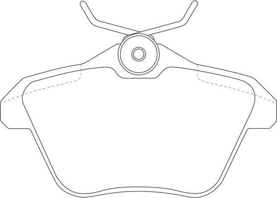 SB BP41104 - Гальмівні колодки, дискові гальма autozip.com.ua