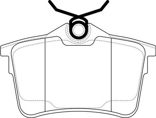 SB BP42472 - Гальмівні колодки, дискові гальма autozip.com.ua