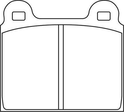 SB BP33015 - Гальмівні колодки, дискові гальма autozip.com.ua
