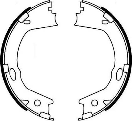 SB BS11019 - Комплект гальм, ручник, парковка autozip.com.ua