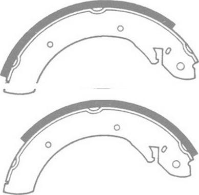 SB BS11879 - Комплект гальм, барабанний механізм autozip.com.ua