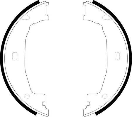 SB BS32559 - Комплект гальм, ручник, парковка autozip.com.ua