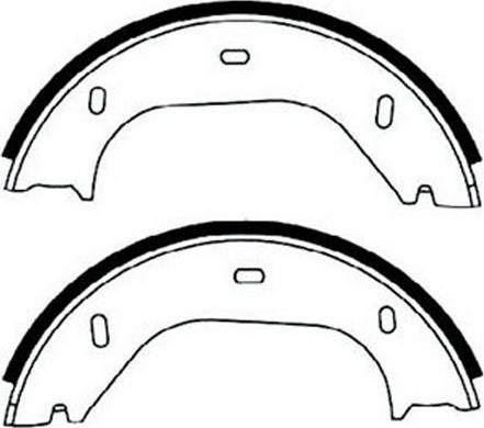 SB BS32514 - Комплект гальм, ручник, парковка autozip.com.ua