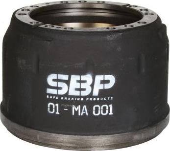 SBP 01-MA001 - Гальмівний барабан autozip.com.ua