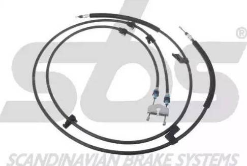 SBS 18409025172 - Трос, гальмівна система autozip.com.ua