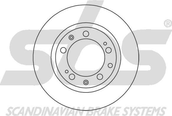 SBS 1815205601 - Гальмівний диск autozip.com.ua