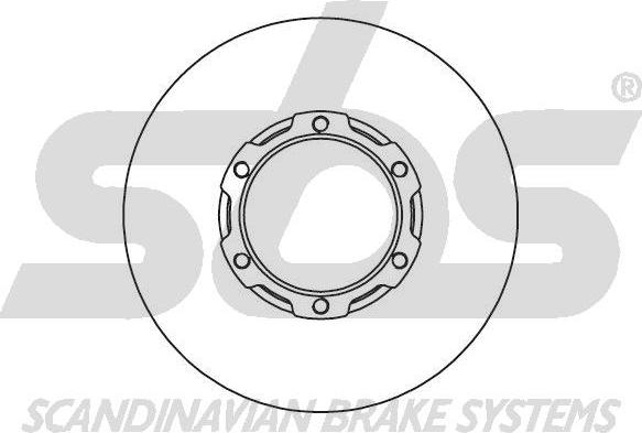 SBS 1815203398 - Гальмівний диск autozip.com.ua