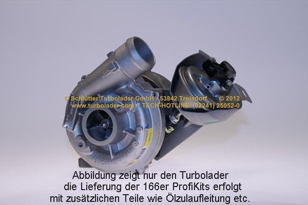 Schlütter Turbolader 166-09470 - Компресор, наддув autozip.com.ua