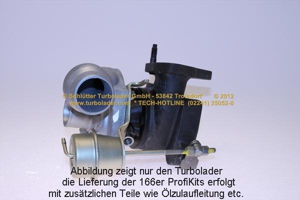 Schlütter Turbolader 166-09250EOL - Компресор, наддув autozip.com.ua