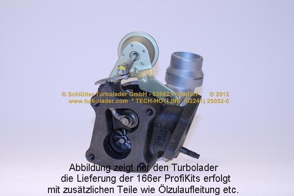 Schlütter Turbolader 166-09250 - Компресор, наддув autozip.com.ua