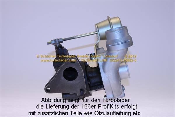 Schlütter Turbolader 166-09250EOL - Компресор, наддув autozip.com.ua