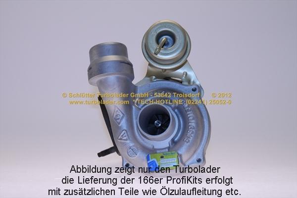 Schlütter Turbolader 166-09250 - Компресор, наддув autozip.com.ua