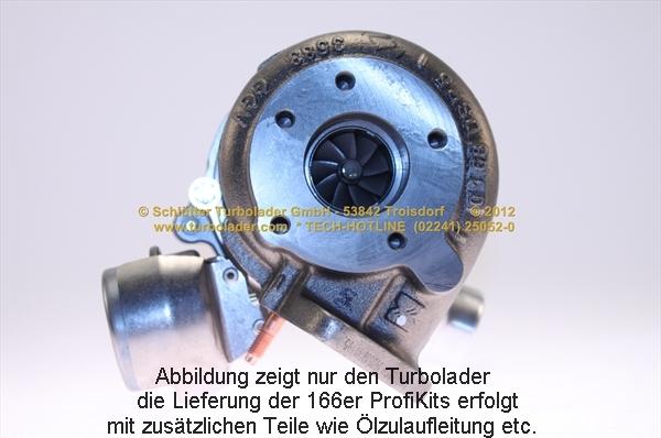 Schlütter Turbolader 166-09265 - Компресор, наддув autozip.com.ua